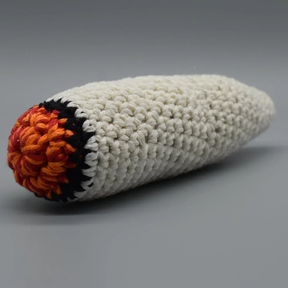 Handcrafted Crochet Catnip Doobie Cat Toy
